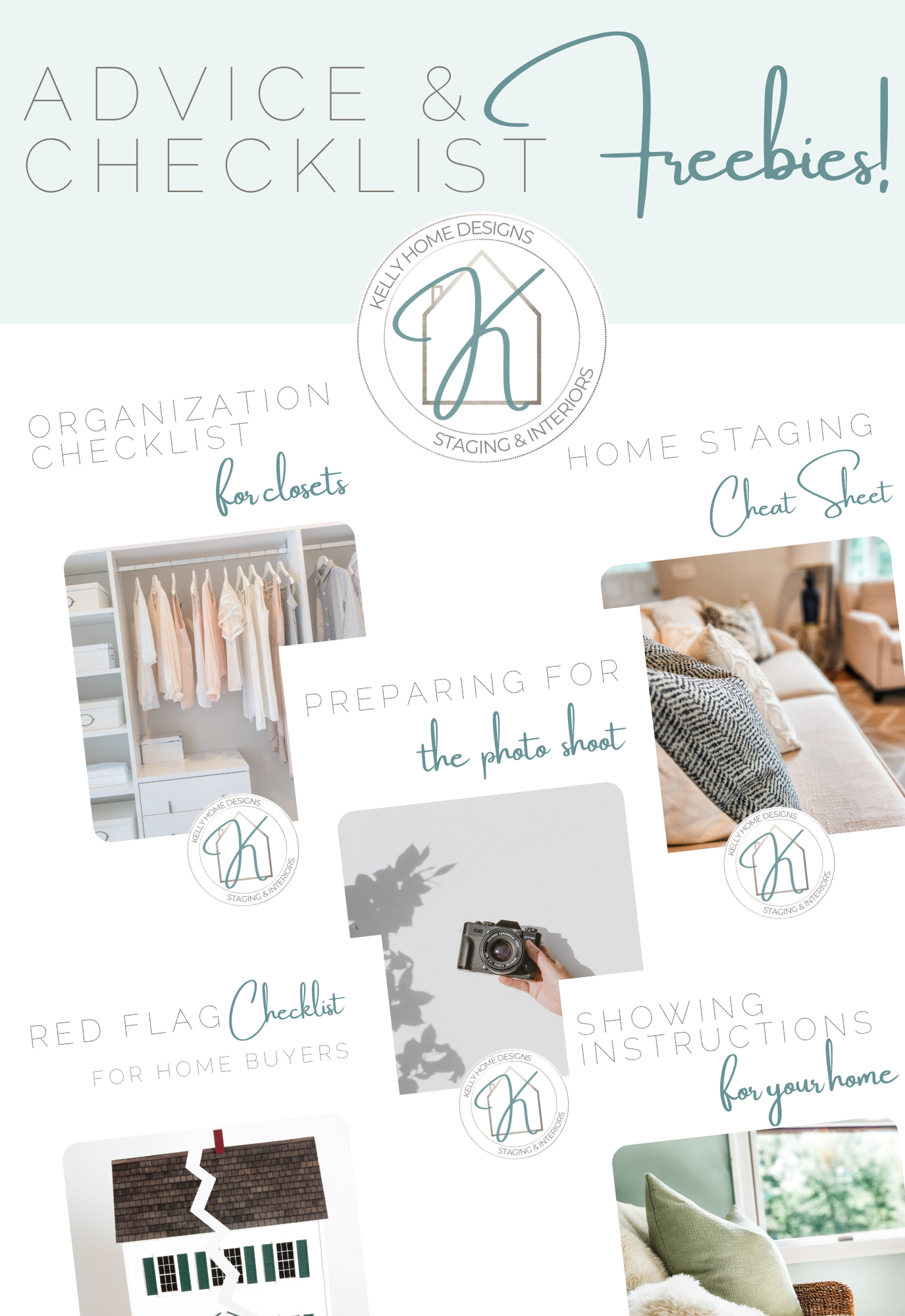 KHD Freebies cover for staging free-staging-checklists